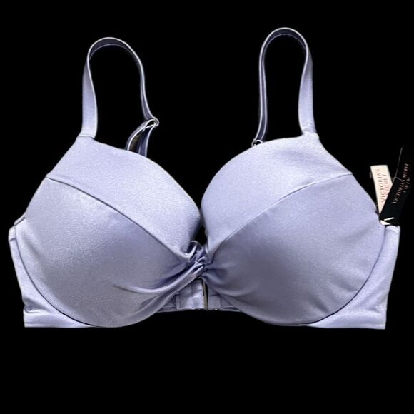 Victorias Secret Swim Twist Removable Push-Up Padding Bikini top Lavender 34D - Picture 7 of 7